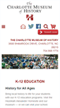 Mobile Screenshot of charlottemuseum.org